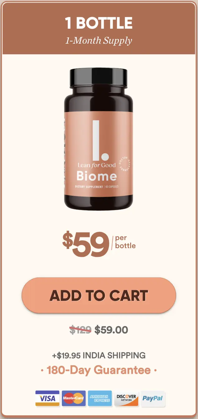 LeanBiome Buy One Bottle