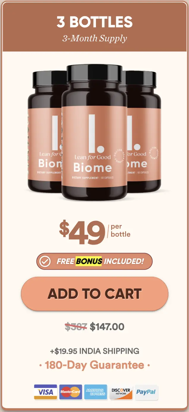LeanBiome Buy Three Bottles